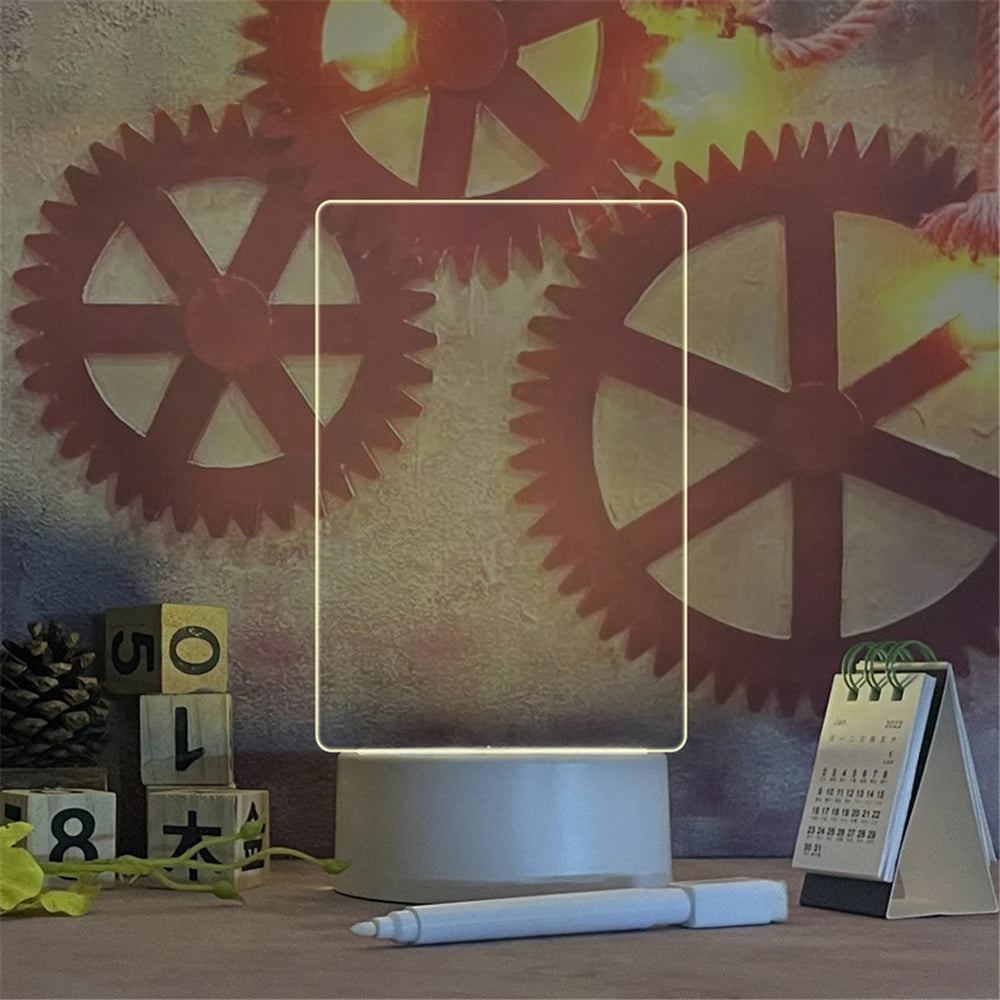 Transparent LED Night Light