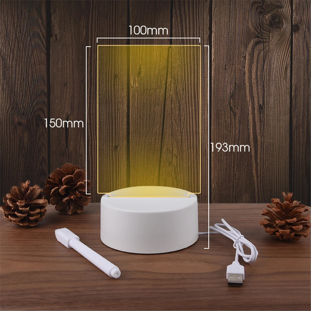 Transparent LED Night Light