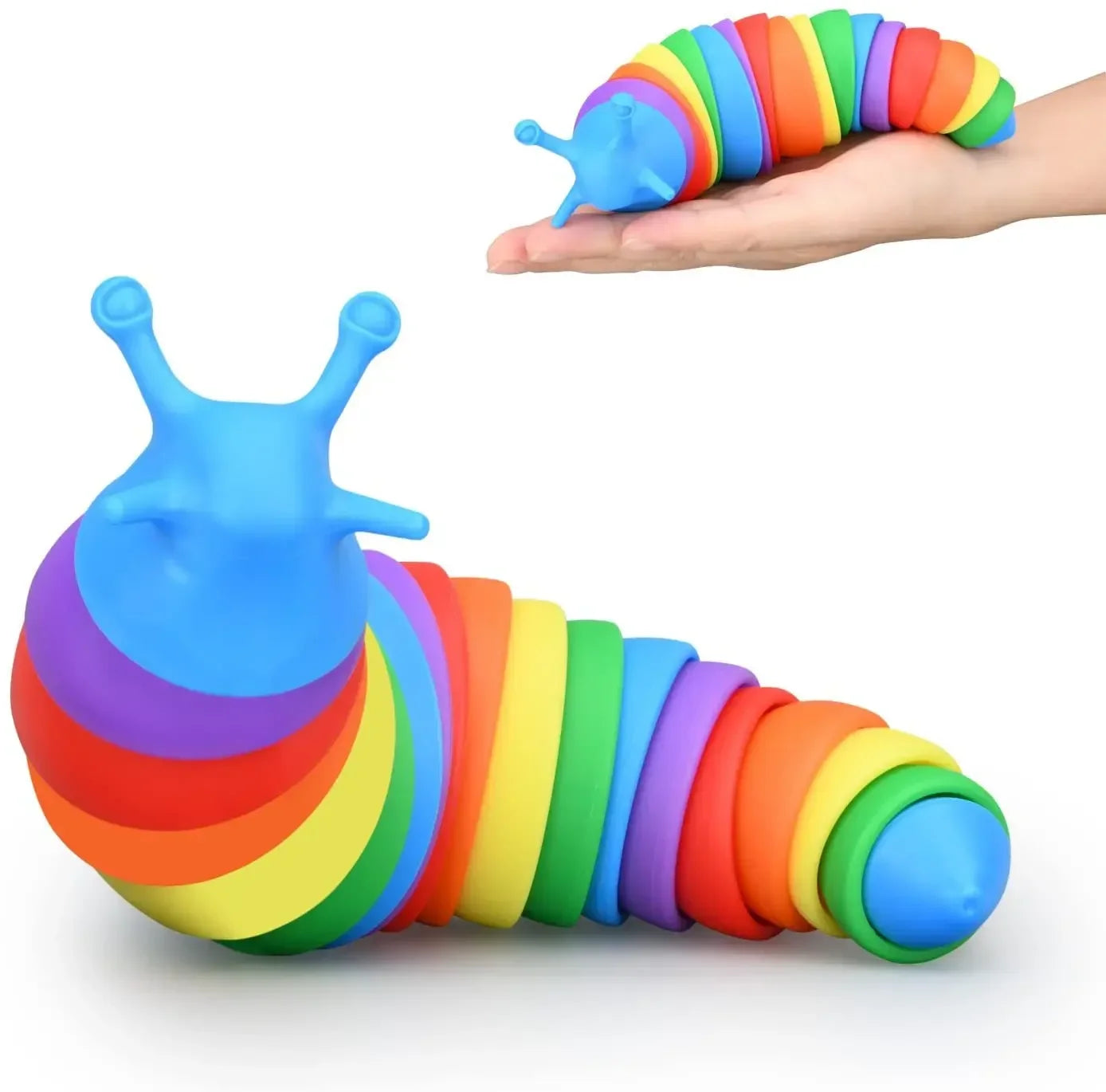 3D Colorful Fidget Slug