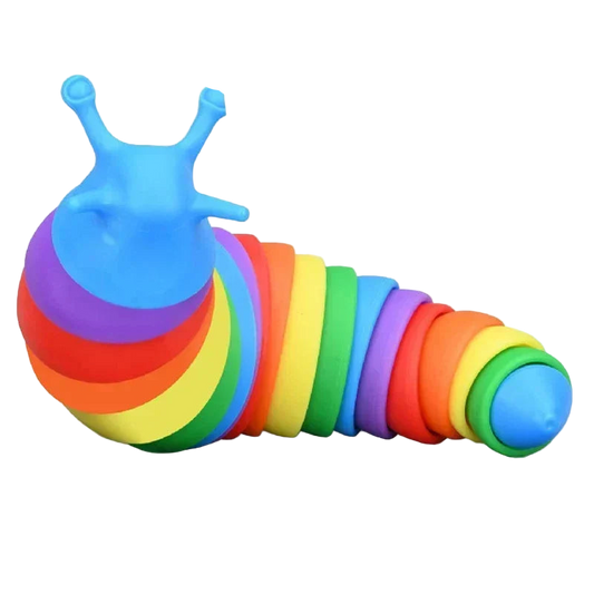 3D Colorful Fidget Slug