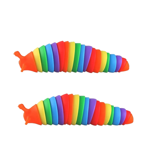 3D Colorful Fidget Slug