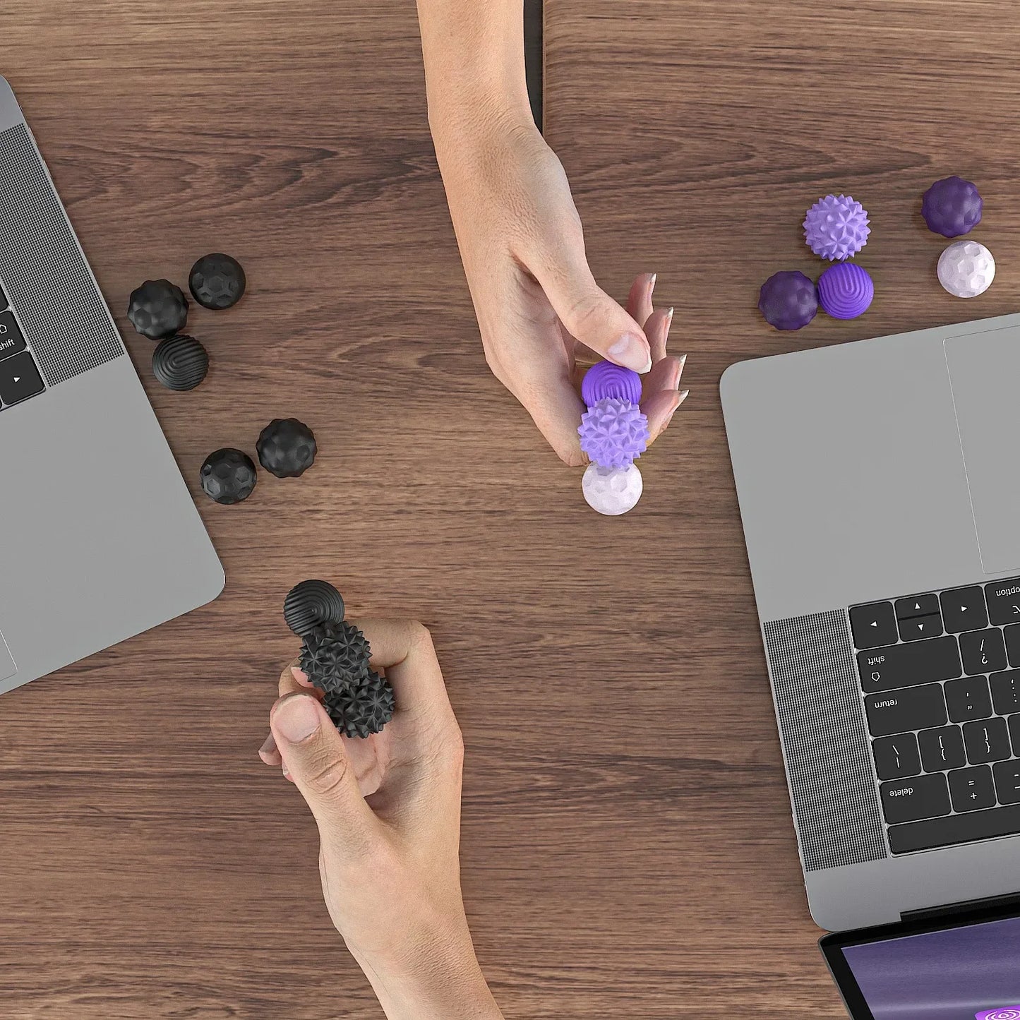 Silicone Magnetic Sensory Balls