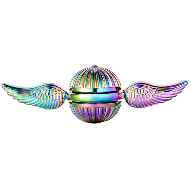Golden Snitch Winged Fidget Spinner