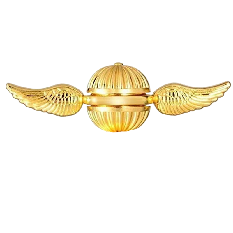 Golden Snitch Winged Fidget Spinner